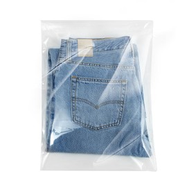 RONSBILL 100PCS 12x18 Inches 3.2Mil Large Clear Self Sealing Cellophane Bags Self Adhesive Resealable cello bags for Packaging T-Shirts Clothing Gifts Thick