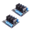 2 x 4 Channel Relay Module 5 V DC Solid