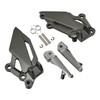 XMT-MOTO Front Driver Foot Pegs Rest Bracket Fit For Kawasaki