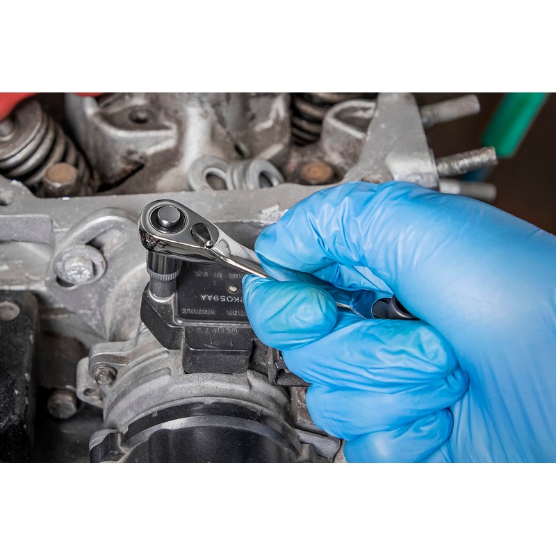 Sealey Siegen 1/4" Hex x 1/4" Sq Drive Micro Ratchet