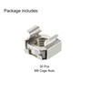 PATIKIL M8 Cage Nuts 201 Stainless Steel for Server Rack