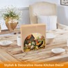YETTASBIN Rooster Napkin Holder for Table, Acrylic Upright Non Slip