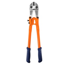 WADFOW 18" Medium Size Bolt Cutter: Soft Grip Rubber Ergonomic Handle Cutters Cutting Fence, Steel Wire, Chain, Screws, Rivet and Medium Padlock, Heavy-Duty