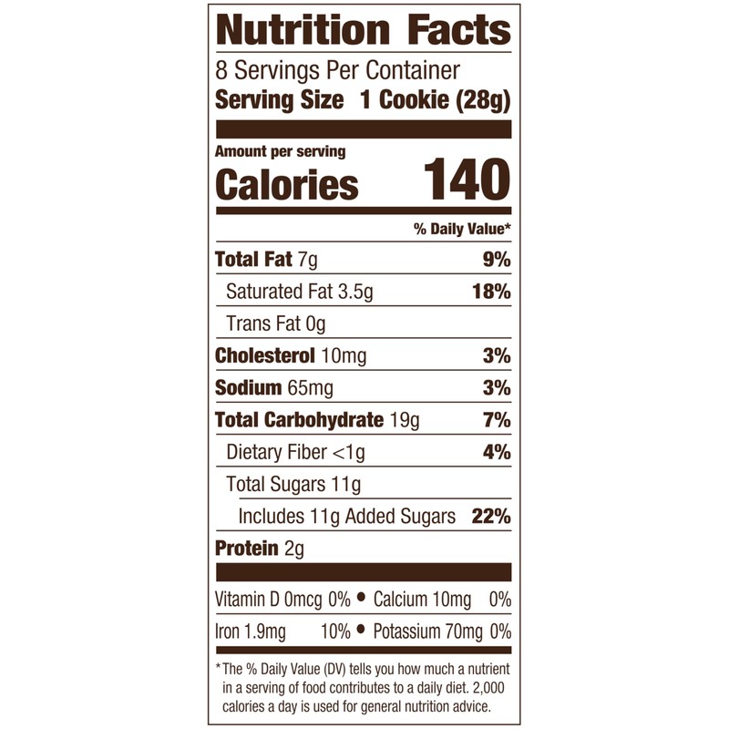 Pepperidge Farm Cookies Nantucket Crispy Double Dark Chocolate Chunk Cookies,