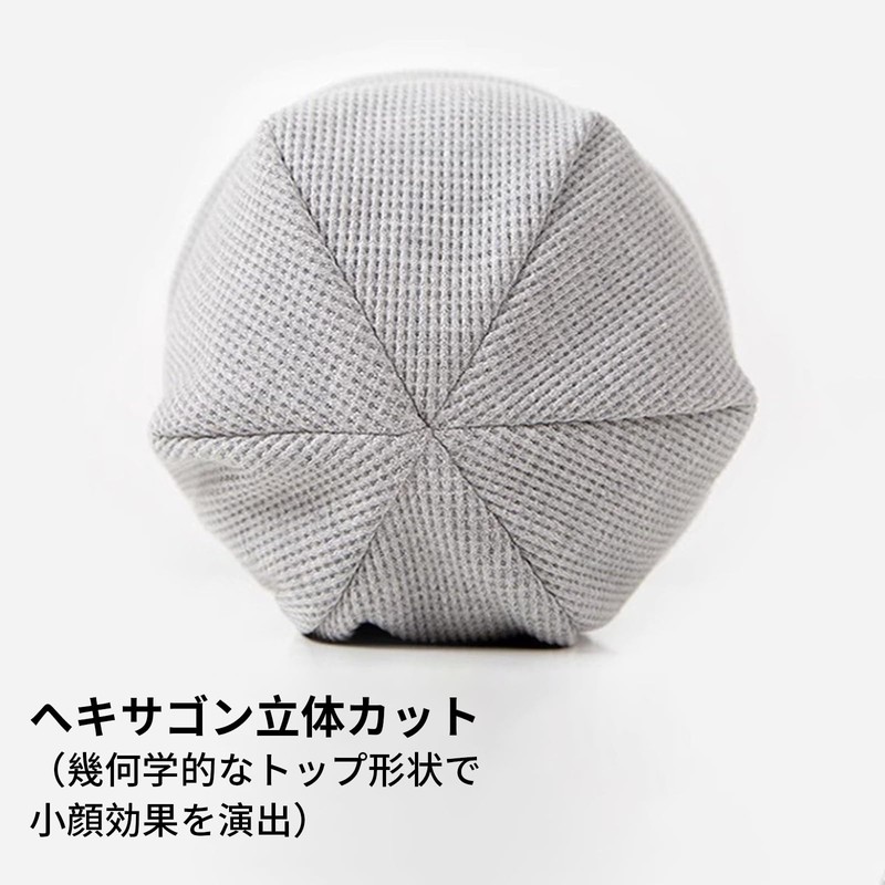 Mou-Cloud Knit Hat, Waffle Fabric, Watch Cap, Beanie, Medical Hat,