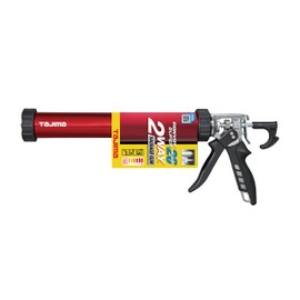 TAJIMA Caulk Gun - 10 oz / 20 oz Convoy Super 26 2way Sausage Gun with 26/1 Thrust Ratio & Sausage and Cartridge Compatibility - CNV-FSP26-600