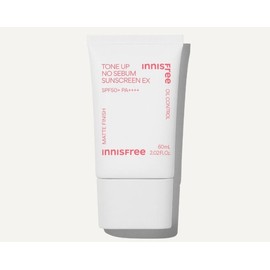 Innisfree Tone Up No Sebum Sunscreen SPF50 60ml Mineral Sunscreen Daily Sun Cream PA++++ / 이니스프리 톤업 노세범 선스크린 SPF50 60ml 무기자차 선크림 데일리 썬크림 PA++++
