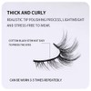 AKARA Natural Eyelashes, 7 Pairs, 3D False Eyelashes, Fake Lashes,