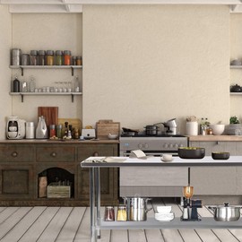 Kitchen Work Catering Table, 24" X 60" Commercial Food Prep Table Antirust and Scratch Resistent Metal Stainless Steel Work Table with Adjustable Table Foot for Garage Restaurant Kitchen, Silver