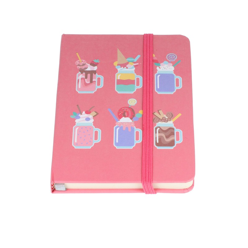 Stands Out, Supplying Outstanding Gifts Pink Milkshake A6 Hardback Ruled