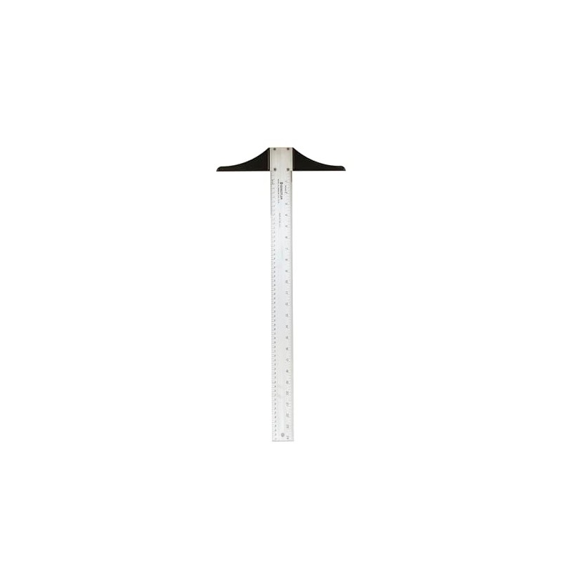 Staedtler Aluminum T-Square, 24 Inch Metal Ruler with Calibrated Blade,