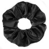 Mytoptrendz® Plain Satin Hair Scrunchies Ponytail Hair Tie Traceless Luxurious