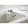 KOHLER K-5473-0 Multi-Purpose Over-The-Sink Drying Rack, Caddy with Kitchen Towel