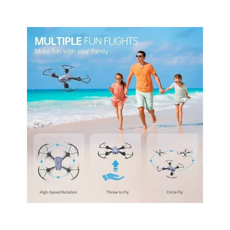 SNAPTAIN A10 Mini Foldable Drone with 1080P HD Camera FPV