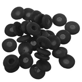 TEHAUX 50pcs Earphone Covers Fit Earbuds Cover Replacement Pads for Earphones Soft Sponge Ear Pad Earbuds Protector