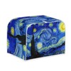 Talayituse Starry Night Toaster Cover 4 Slice Bread Toaster Oven