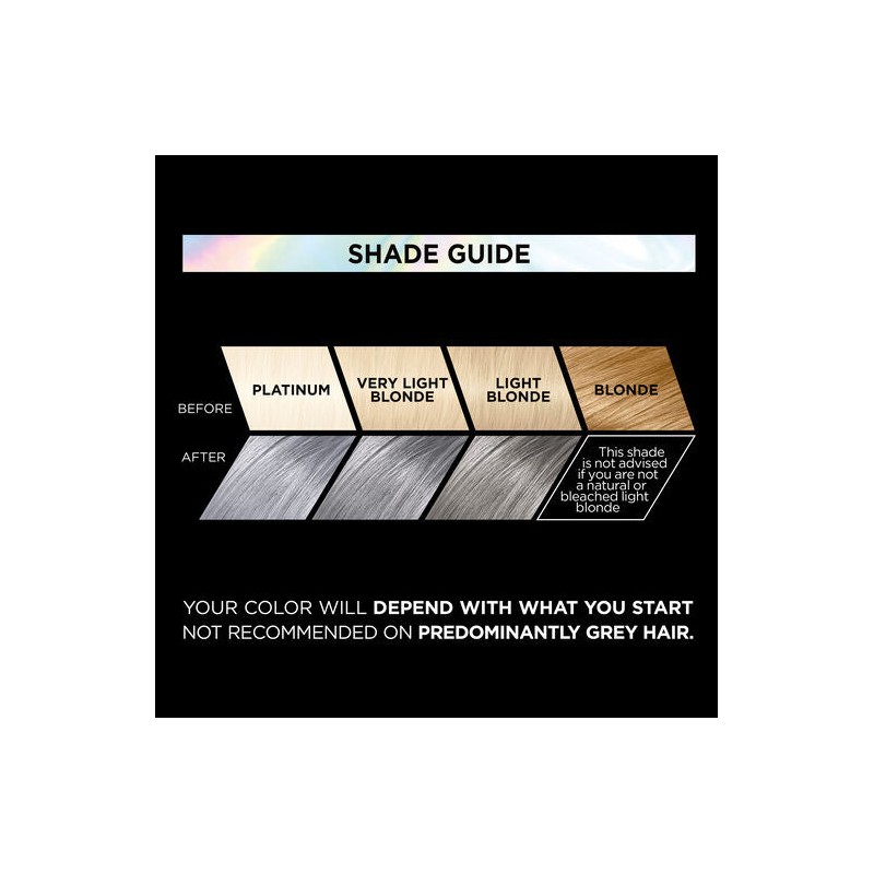 L'Oreal Preference Vivids Permanent Hair Colour 10.112 Silver Grey