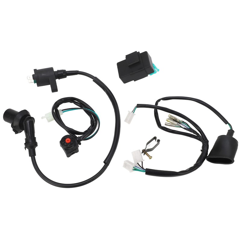 Ignition Coil CDI Wiring Harness with Cut Off Switch Flexible