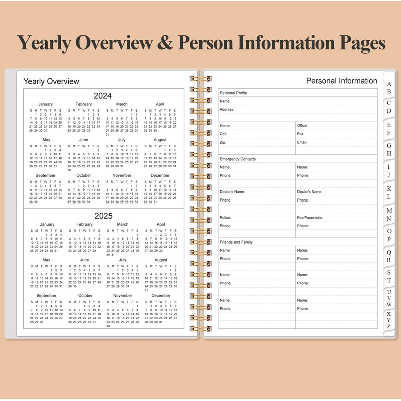 Heveboik Client Record Book - Hair Stylist Client Profile Book-Binder