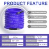 100FT Sewer Jetter Kit for Pressure Washer 1/4" NPT Drain