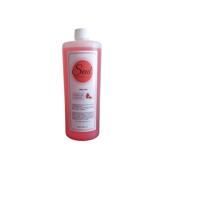 Aceite Con Extracto Hueso De Mamey 1 Litro tratamiento cabello