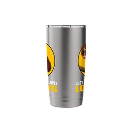 Just a Girl who loves Lorises Loris Stainless Steel Insulated Tumbler