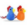 Catnip Cat Toy, 6 Pack Chicken Bird Interactive Chew Kicker