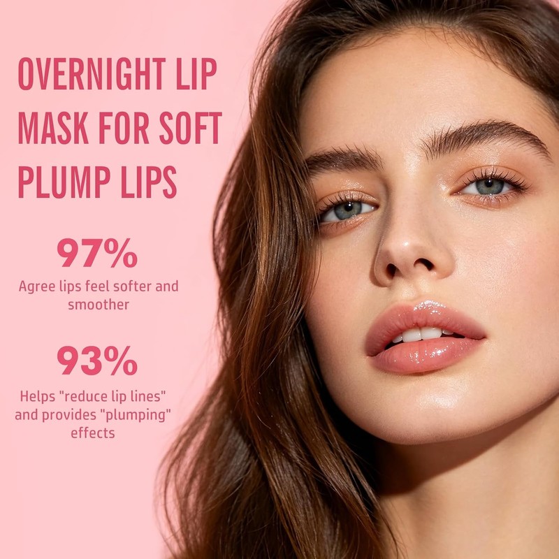 KIMUSE- Set de mascarilla para dormir para labios: productos para