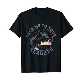 Take Reading English Teacher Library Alien Space T-S Tie Dye T-Shirt for Men Women
