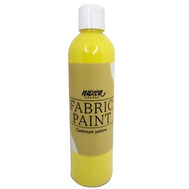 Nazca Colors Textile Paint Yellow 250 ml – Permanent Fabric and Leather Paint Ideal for Painting Clothes, T-Shirts, Jeans, Bags, Fabric and Leather Trainers – High Coverage Capacity