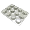 Endoshoji Tin Muffin Mold #10 Cup with 12 Pieces