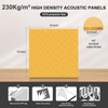 Kuchoow 12 Pack Soundproof Wall Panels Self-Adhesive,Acoustic Panels,Sound Absorbing Panels,Sound