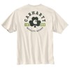 Carhartt Men's 106750 Relaxed Fit Heavyweight Short-Sleeve Pocket Shamrock GRAP