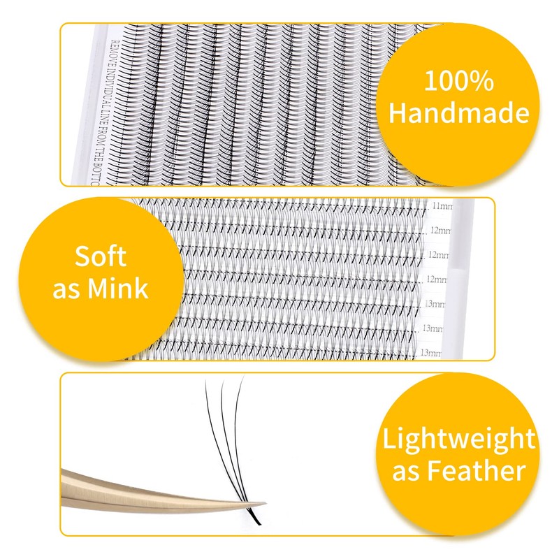 GEMERRY Big Box 3D 5D Ready Fan Volume Lashes (8-15