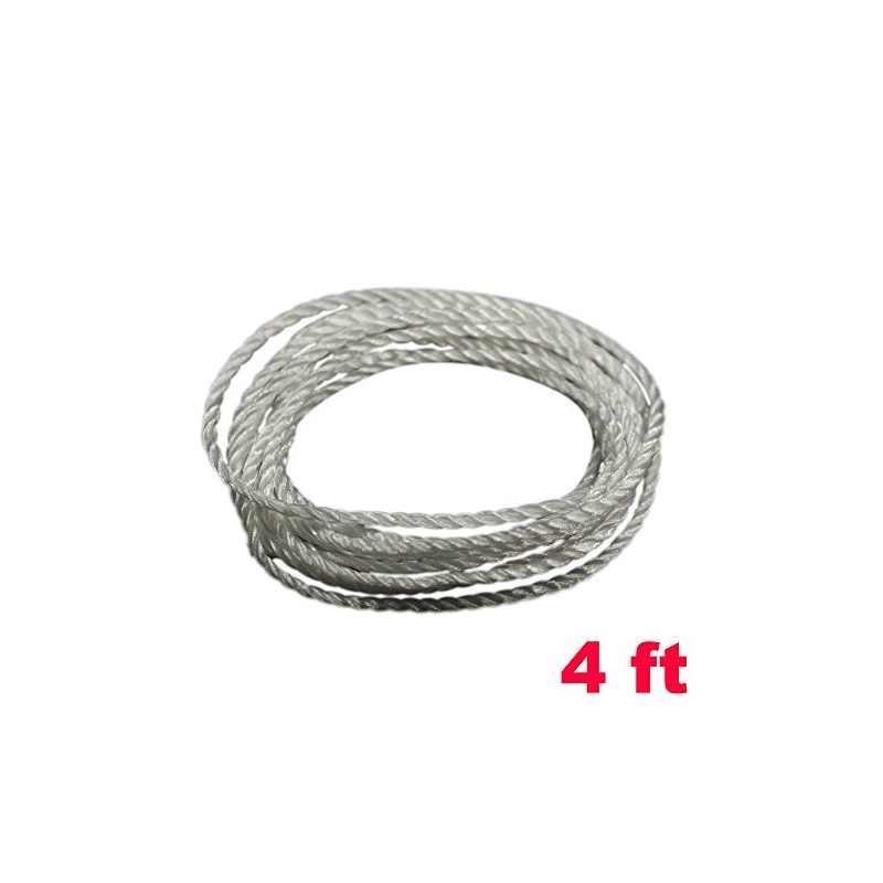 Suzo-Happ Pkg of 4 Feet of White Crane Claw String
