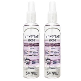 Krystal Stone Desodorante Lavanda Líquido 250ml Dúo Pack