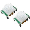 2 x SR501 HC-SR501 HCSR501 Adjust IR Motion Sensor |