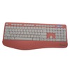 Impecca Pink Wireless Keyboard and Mouse Combo for Computer with