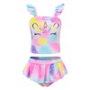 Akokvlar Traje de baño de Dos Piezas de Unicornio para