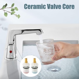 Aolemi 8 Inch Widespread Bathroom Sink Faucet 3 Holes Two Handle Deck Mounted Lavatory Vanity Basin Mixer Tap with Pop Up Drain Assembly, Polish Chrome