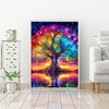 Diamond Painting Beautiful Life Tree Reflection in Water Moon by
