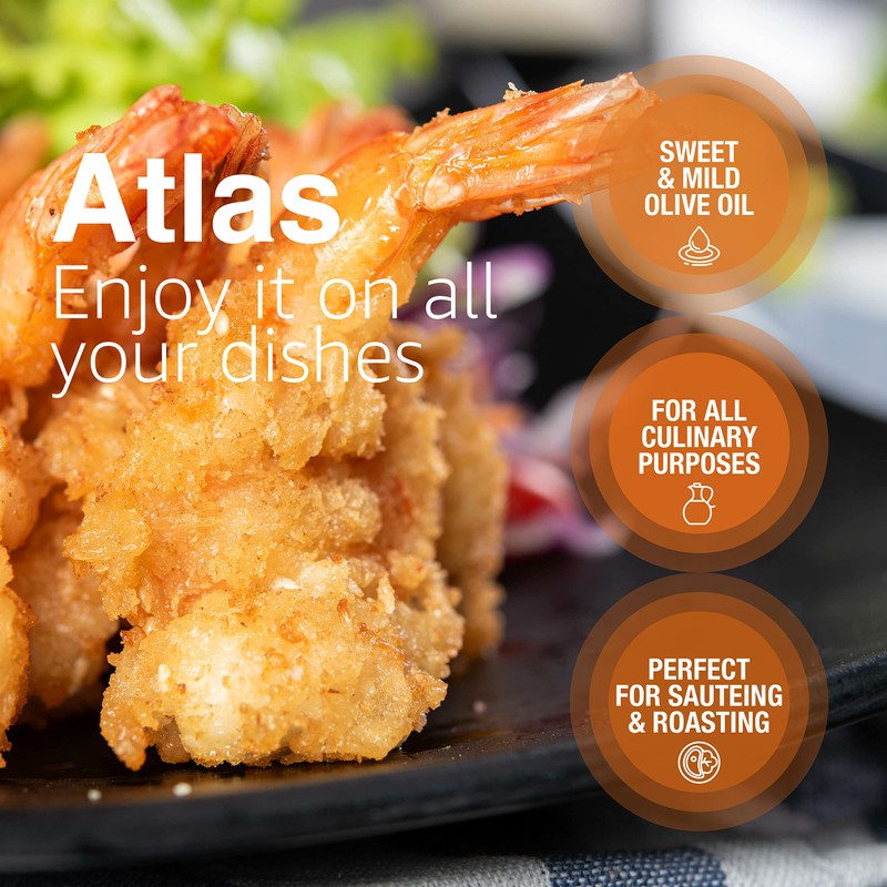 Atlas 750 mL Organic Cold Press Extra Virgin Olive Oil