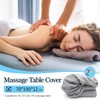 xiaozhifu Massage Table Cover, Stretch Cover with Hole for Massage