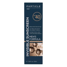 Particle Invisible Sunscreen 40 SPF, Men's Formula, 1.7 fl.oz