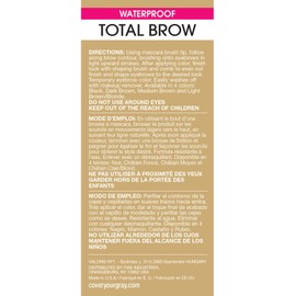 Cover Your Gray Total Brow Eyebrow Sealer and Color - Light Brown/Blonde