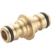 Spear & Jackson BWF7 Double Male Brass Hose Connector, Blue,