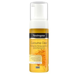 Neutrogena Curcuma Clear Soothing Cleansing Foam, Facial Cleanser, Wash Gel, for Blemished and Sensitive Skin, 150 ml