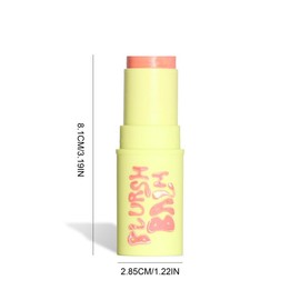 Blursh Balm Cream Blusher - Made By Mitchell, Lightweight Blush for Girls and Women, Makeup Products, Valentine's Day Gift:_BELLA BLOSSOM_7.7g