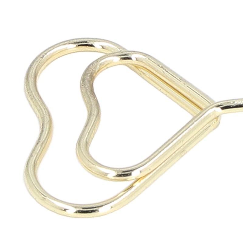 2Pcs Table Number Holder Heart Shaped Firm Stable Premium Metal