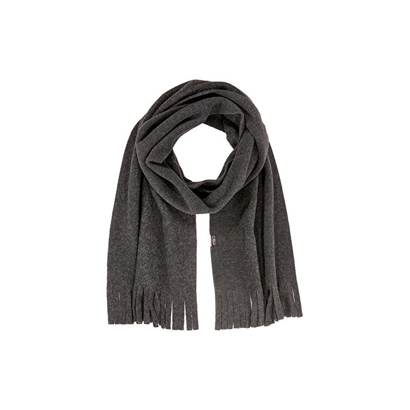 CMP - Unisex Fleece Scarf 23x150 Cm, Coal Mel., U